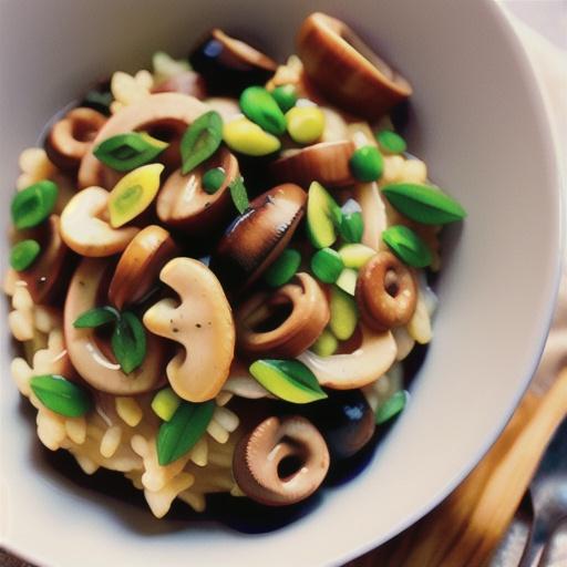 Vegan Mushroom Risotto