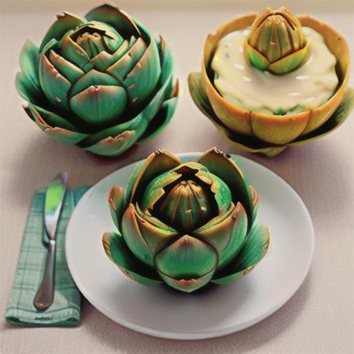 Simply Roasted Artichokes