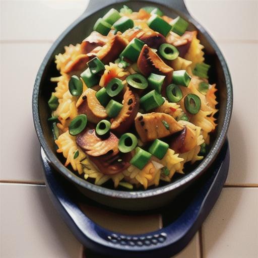 Cast-Iron Skillet Chicken Dirty Rice