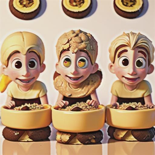 3-Ingredient Banana Oatmeal Cookies