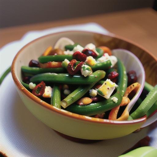Green Bean Salad with Feta Cheese