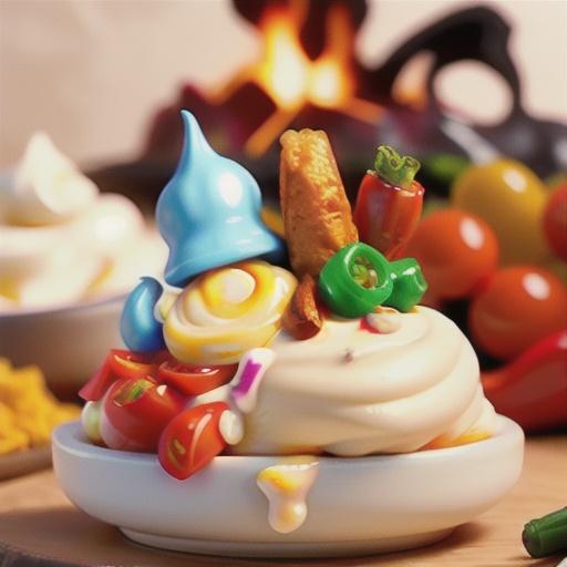 Spicy Fire Roasted Cream Cheese Dip