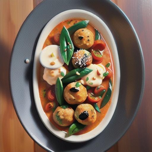 Slow-cooker spiced chicken meatballs in tomato sauce