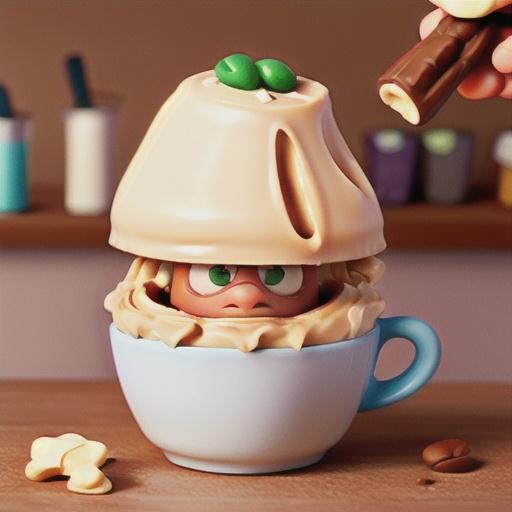 White Chocolate Peanut Butter Latte