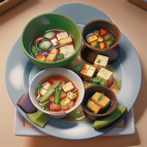 Chinese Shrimp and Tofu Soup