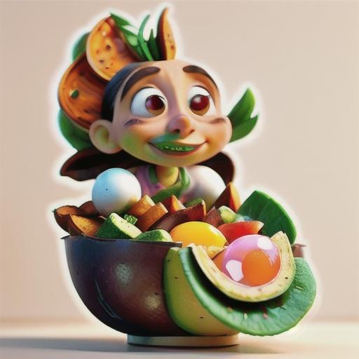 Mexican bean and sweet potato bowl