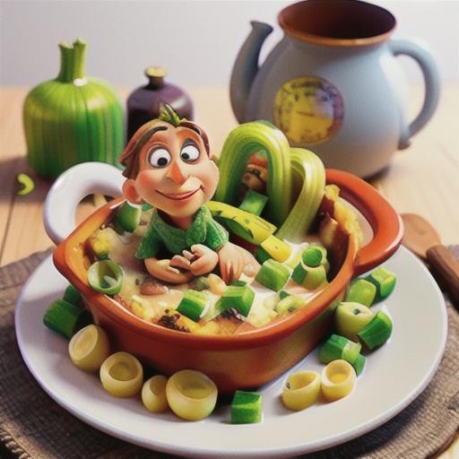 Chicken and leek casserole