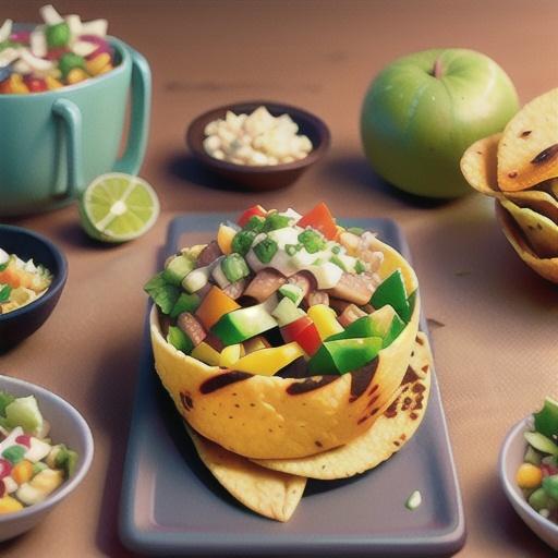 Chipotle Chicken Taco Salads