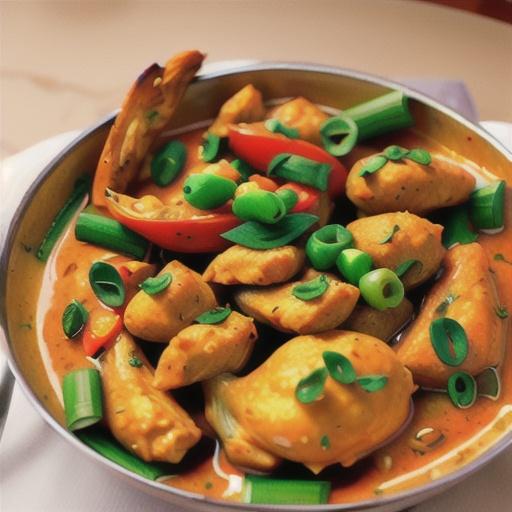 Spicy Dry Fried Curry Chicken