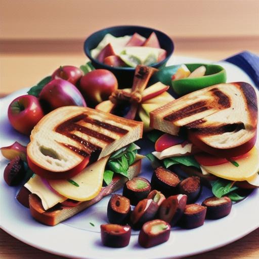 Bacon, Apple and Brie Panini