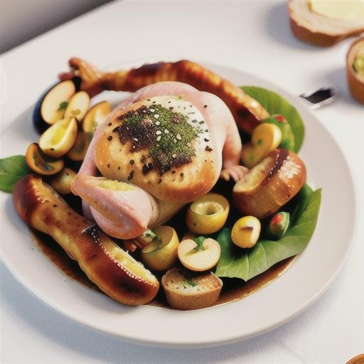 Roast turkey with sourdough seasoning & apple gravy