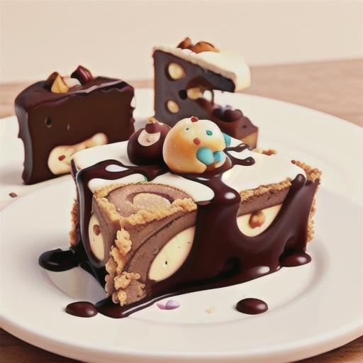 Milk chocolate panforte