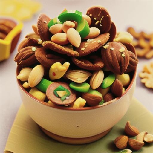 Slow-Cooker Spiced Party Nut Mix