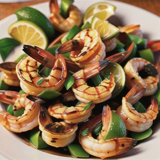 Pan-Fried Shrimp with Lime Butter