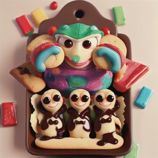 Turtle Shortbread Cookies (Cookie Exchange Quantity)