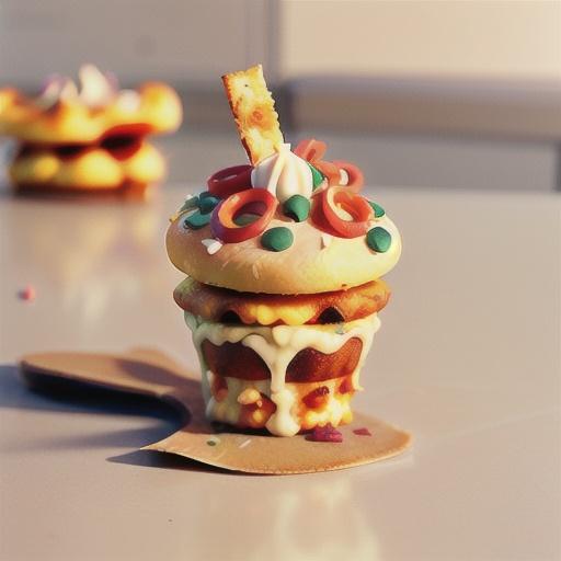 Mini Pizza "Cupcakes"