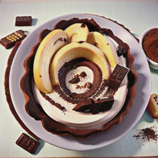 Vegan Chocolate Banana "Pudding"