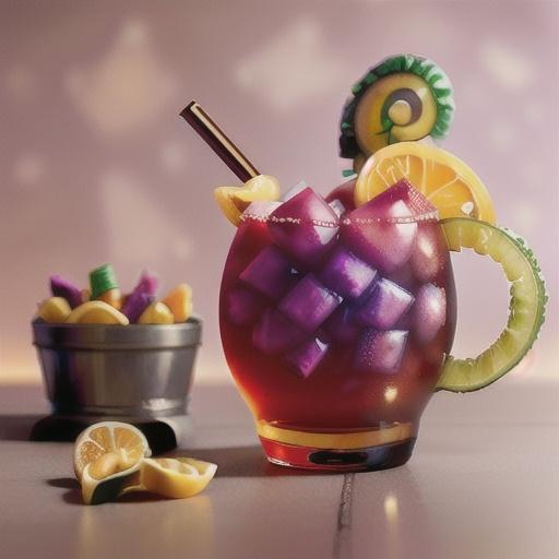 Purple and Gold Margarita