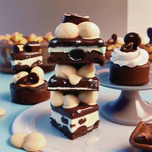 Peanut Butter Brownies II