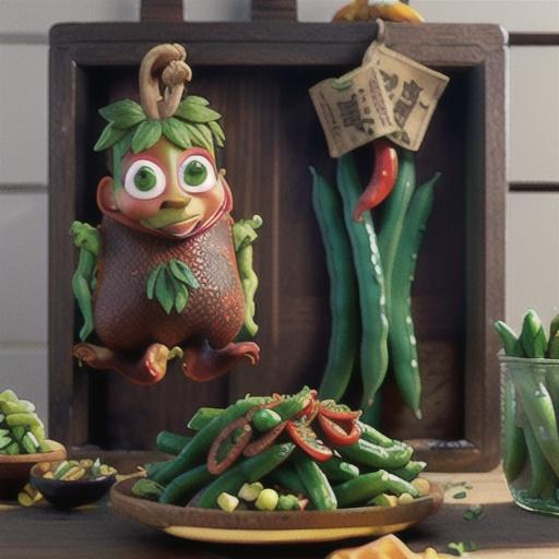 Chinese Peppered Green Beans