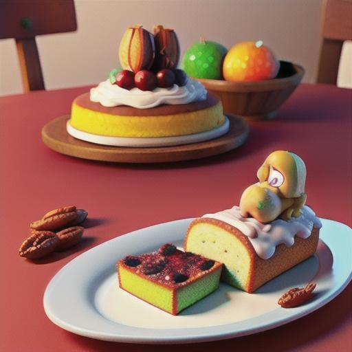 Cranberry Cake Rolls