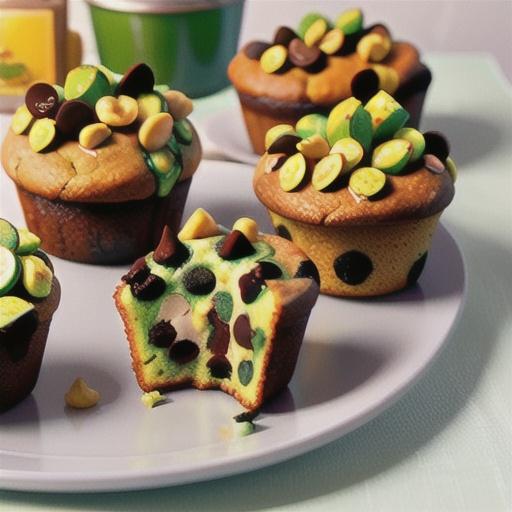 Zucchini-Chocolate Chip Muffins