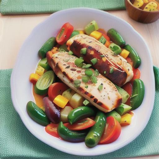 Chicken and vegetable bake