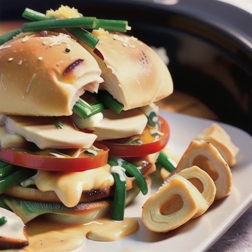 Slow cooker French onion chicken and cheese melt recipe