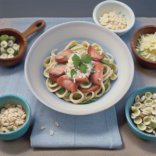 Tuna fettuccine