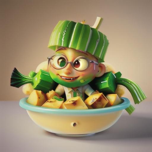 Creamy Celery Root-Potato Mash