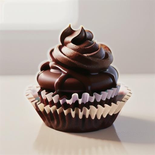 Double Chocolate-Peanut Butter Cupcakes