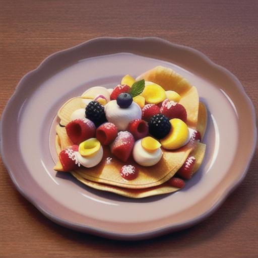 Mixed Berry Crepes