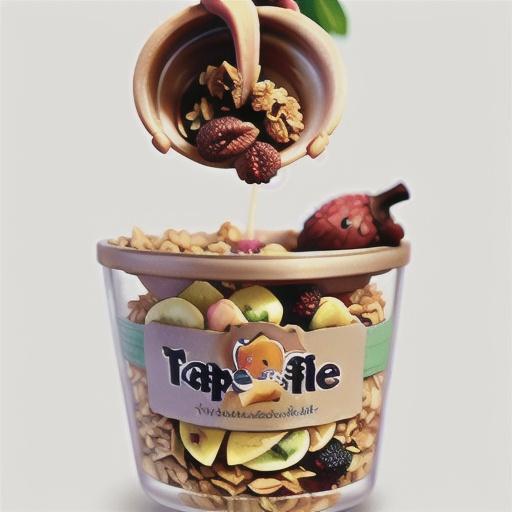 Maple and mulberry granola