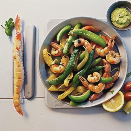 Sheet Pan Shrimp Fajitas
