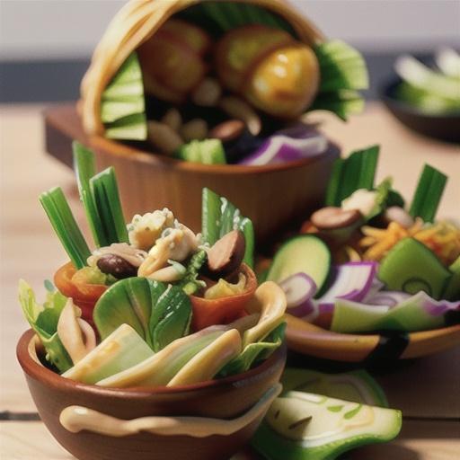 Asian Salad Cups