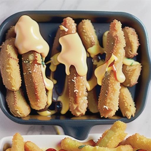 Fried Mozzarella Cheese Sticks