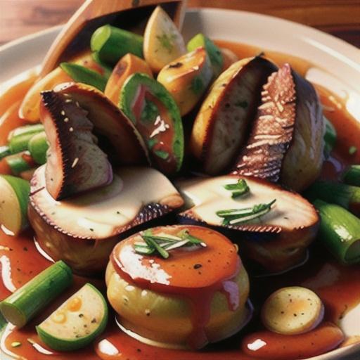 Pan-Fried Steak with Marsala Sauce