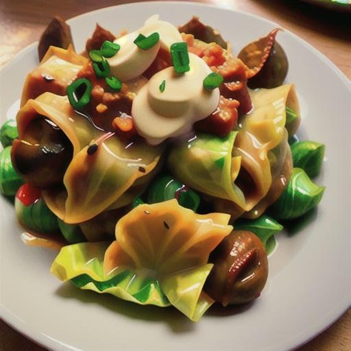 Ground Beef and Cabbage Casserole