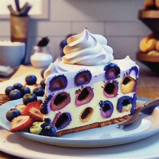 Nova Scotia Blueberry Cream Cake