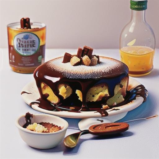 Healthier self-saucing pudding recipe