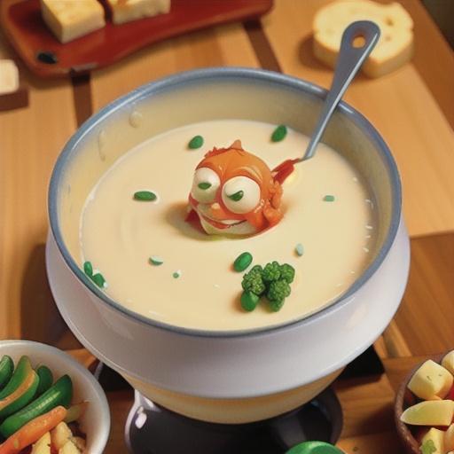 Crab Cheese Fondue