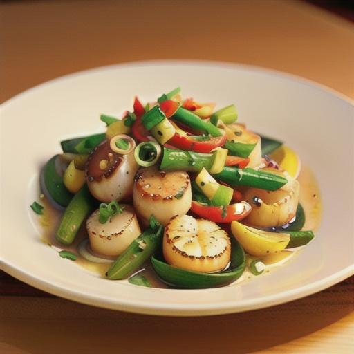 Scallops Primavera