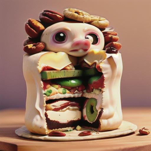 Baked Camembert with Apple-Pecan Topping