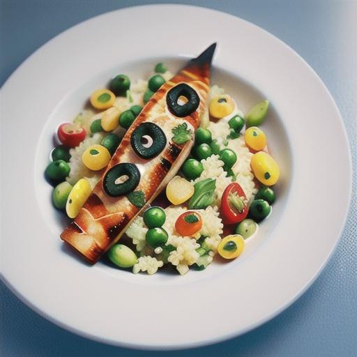 Spanish spiced fish with couscous