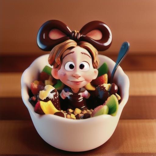 Strawberry Fudge Brownie Sundae