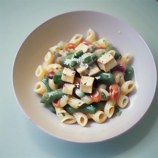 Oozy cheesy pasta with crispy pangritata