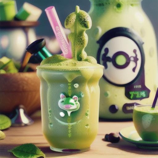 Frog Nog (Matcha Smoothie)