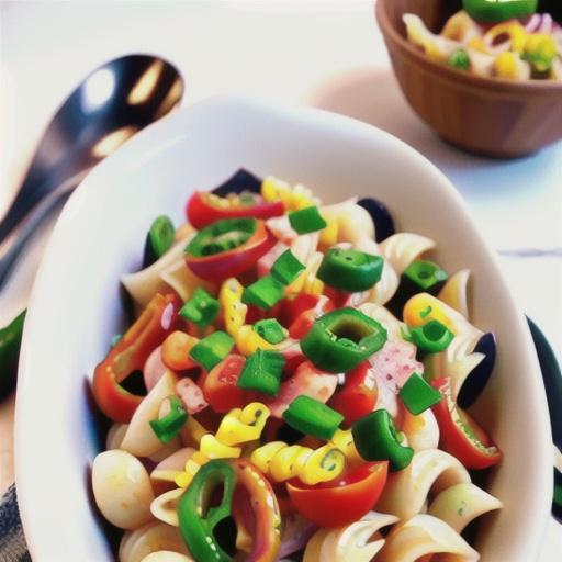 Tex-mex pasta salad