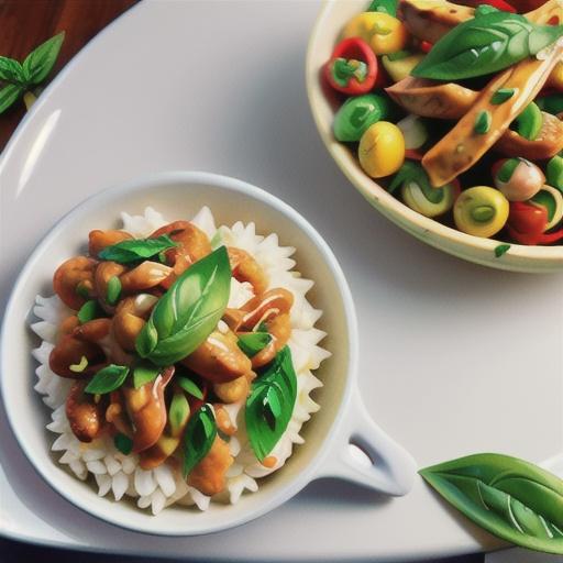 Thai Chicken with Basil Stir Fry