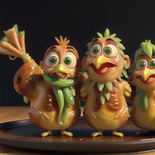 Baked Orange-Glazed Chicken